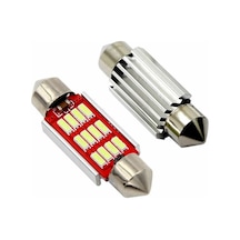 Sofit Araç İç Aydınlatma Tavan Plaka Beyaz Canbus C5W 41Mm Md2
