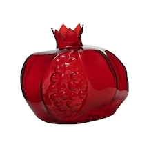 Pazly Nar Şekilli Dekoratif Vazo - Çiçek Ve Hidroponik Bitkiler İçin Şık Merkez Parça