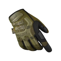 Single Sword Mechanix Tam Parmak Taktik Eldiven, Darbe Emici İş Eldiveni, Dokunmatik Özellikli Motosiklet&spor Eldiveni, Unisex L-haki