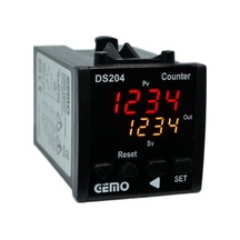 Gemo Ds204-24V Dijital Sayıcı Counter Besleme Voltajı:18.32Vdc-Ac