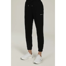 Lumberjack W-Ct695 Camila Jogger Kadın Eşofman Altı Siyah