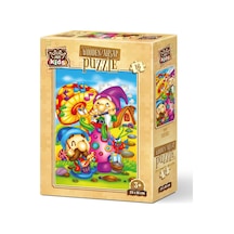 Art Kids Şarkıcı Elfler 16 Parça Ahşap Puzzle