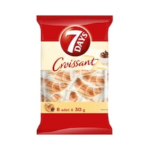 7 Days Kakaolu Kruvasan 240g Yumuşacık Hamurlu Atıştırmalık 3'li Ekonomik Paket - 3 Adet Tarı