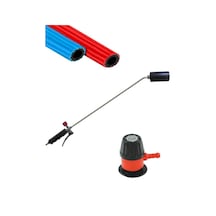 Tetikli Pürmüz 75 Cm + Lpg Dedantör +hava Hortumu 8 Mm 10metre Siyah