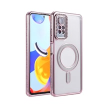 Uryport Xiaomi Redmi Note 12 Pro 4g Joke Simli Magneticsafe Kılıf - Pembe
