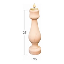 Ahşap Şamdan Şa-48