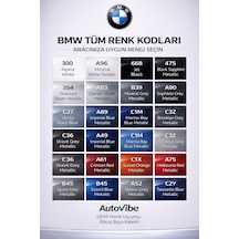 Rötuş Boya Kalemi Seti Bmw Rötuş Boya Kalemi 300 Alpine White - Alpine Beyaz Pasta Cila Zımpara Set