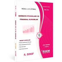 Egem Yayınları Aöf Sermaye Piyasası Ve Finansal Kurumlar Konu Anlatımlı Soru Bankası