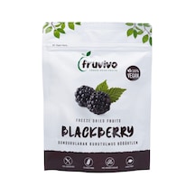 Fruvivo Dondurularak Kurutulmuş Böğürtlen Freeze Dry Blackberry Şeker İlavesiz %100 Doğal Vegan Atıştırmalık 20 G