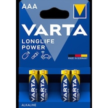 Varta Longlife Power Aaa 0623 Kalem Pil 4 Lü Paket