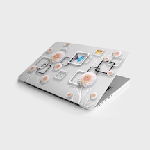 Laptop Sticker Bilgisayar Notebook Pc Kaplama Etiketi Kare Kelebe