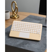 Kablosuz Bluetooth Klavye Touchpad Ucztouchpad3-1