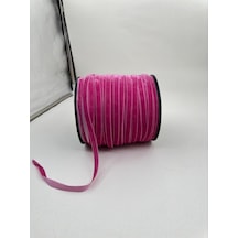 Paşateks- 1 Cm Düz Kadife-5 Metre -t.pembe