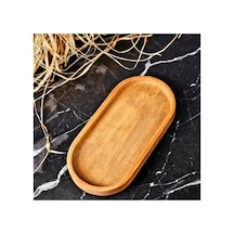 1.kalite Cilalı Lüx Amber Yağdanlık,sıvı Sabunluk Altlık Stand&çok Amaçlı Sunum Tabağı 21x11 Cm Ahşap Ahşap