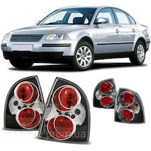 Vw Passat B5.5 2001-2005 Siyah Şeffaf Arka Stop