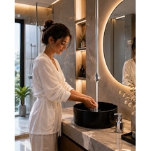 Specıal Krom Ankastre Lavabo Bataryası Acar Alb 1002 Altın