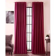 Evdepo Home Blackout Karartma Fon Perde Vişne