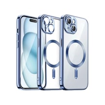 Apple İphone 15 Kılıf Kross Magneticsafe Kapak - Sierra Blue Çok Renkli