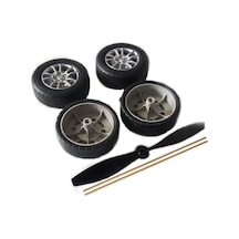Tekerlek 46 MM 4 Adet 1 Adet Tek Kanat Pervane Seti