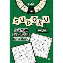 Burçlar Sudoku / Boğa Kalem Hediyeli