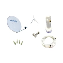 Çanak Anten Seti Çanak+lnb+10 Mt Kablo+2 Adet Konnektör+4 Adet Çelik Dübel