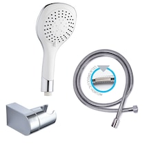 Yapıtaşı Yt283 Kartepe Banyo Duş Seti 3fonksiyonlu Beyaz - Krom