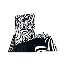 19687 Dosya Dosyası Dın A4 Hayvan Baskılı Zebra 3'lü Set, Sağlam Karton, Baskılı İç Kapak Ve Lastik Bantlı Düzenleme Dosyası Çocuklar, Erkek Ve Kız Çocukları İçin Evrak Dosyası Çok Renkli