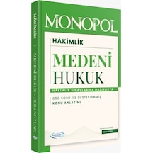 2026 Hakimlik Medeni Hukuk Ders Notları ve Soruları Monopol Yayınları