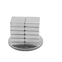 10 Adet 10mm X 10mm X 3mm Köşeli Süper Güçlü Neodyum Mıknatıs