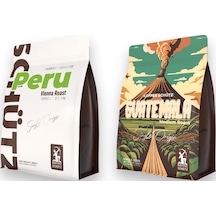 Peru - Guatemala Çekirdek Kahve X2 - 250g Çekirdek Kahve