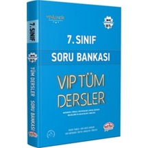 Editör Yayınları 7. Sınıf VİP Tüm Dersler Soru Bankası