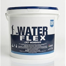 Water Flex - Uv Dayanımlı Likit Membran 5 Kg, Beyaz / Sıvı Yalıtım Malzemesi
