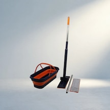 Tekerlekli Katlanır Mop Seti Yedek Bezli 360 Başlıklı Temizlik Aracı Diğer