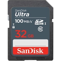 Sandisk Ultra 32 GB 100mb/s SDHC Hafıza Kartı