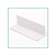 Plastik Köşebent Beyaz 3 CM x 3 CM - 1 Metre (100 CM)