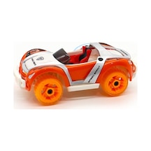 Die Cast Yarış Arabası Turuncu Beyaz