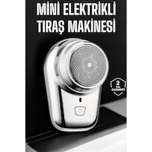 Gld-spt- Seyahat Tipi Tıraş Makinesi Taşınabilir Kablosuz Mini Paslanmaz Çelik Şarjlı