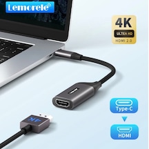 Lemorele 4k Hdmi To Type-c Dönüştürücü Adaptör Hdmi Dönüştürücü