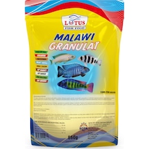 Lotus Malawi Granulat Ciklet Protein 860 G Poşet Balık Yemi