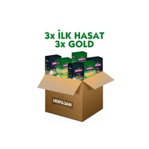 Hopadan İlk Hasat Çay 3 x 1 KG + Gold Çay 3 x 1 KG