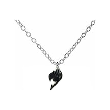Fairy Tail Siyah Sembol Kolye 60 Cm Zincirli Anime Temalı Unisex Gotik Takı Çok renkli