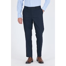 İmza Lacivert Yan Cep Basic Slim Fit Esnek Pantolon 1003260005 Lavicert