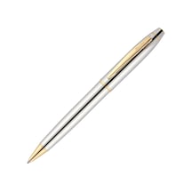 Scrikss Tükenmez Kalem Kutulu Gold Krom 35 Çok Renkli