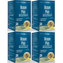 Ocean Plus Omega 3 1200 Mg 50 Kapsül Balık Yağı 4 Adet