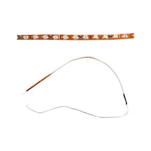 Wondernest Akış Stili 45 Led 3528 Smd Su Geçirmez 90cm Esnek Araba Şerit Işığı, 12v Dekor Yeşil Yeşil Işık