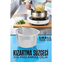Kızartma Süzgeci Patates Kızartma Filtresi 304 Paslanmaz Çelik 721721 Çok Renkli