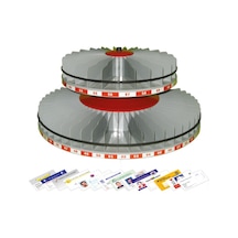 Lamiess K - 75 Dönerli Kart Dolabı