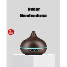 Hubrendy Tekno 550 Ml Büyük Su Hazneli Ultrasonik Nemlendirici Ve Aromaterapi Difüzörü