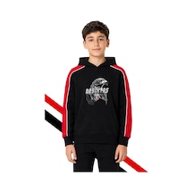 Beşiktaş Çocuk Kapüşonlu Sweatshırt Siyah