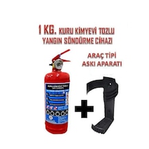 Yangın Söndürme Tüpü Abc Tozlu 1 KG 2022-2026 Tarihli + Askı